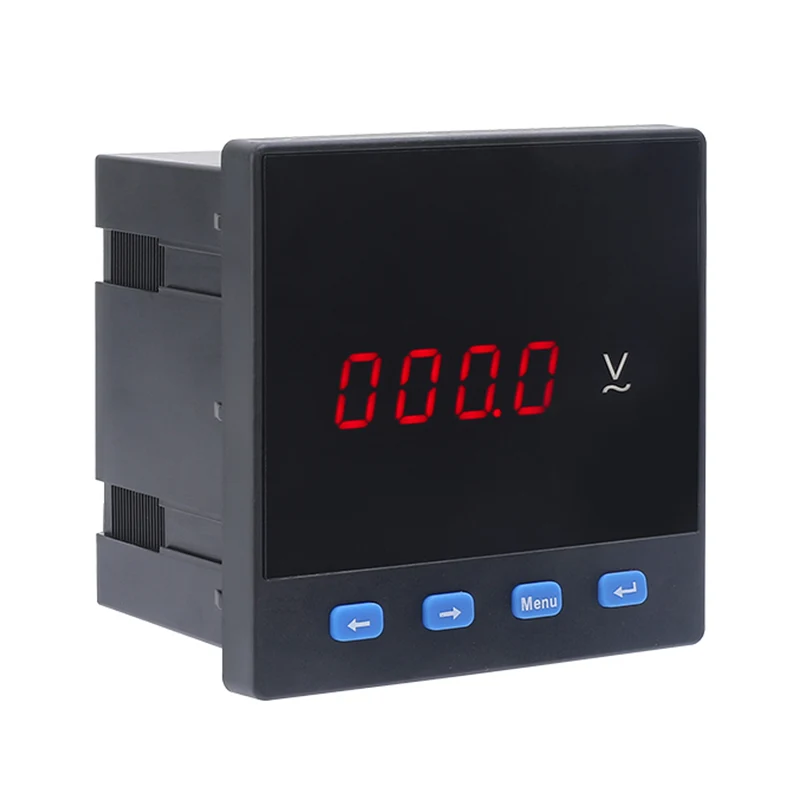 Enfaset voltmeter